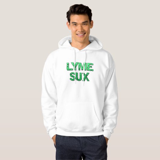 Tshirt de sensibilisation à Lyme Sux (Devant entier)