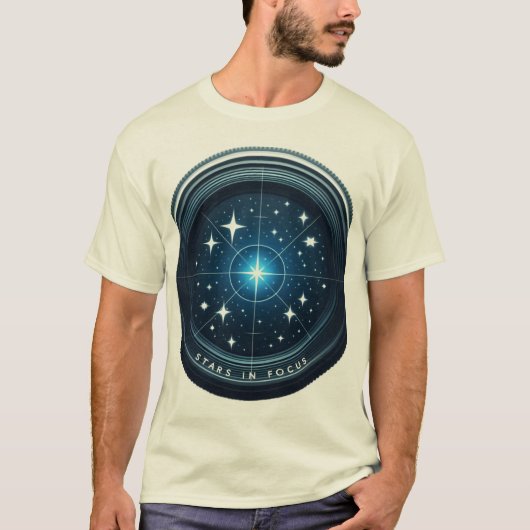 Tshirt de tendance Focus de Star de Zazzle (Devant)