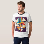 Tshirt design d'art élégant (Devant entier)