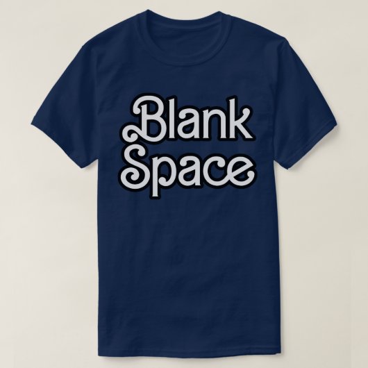 TShirt d'espace vide (Design devant)