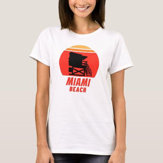 Tshirt d'été - Miami Beach - Tour ! (Devant)