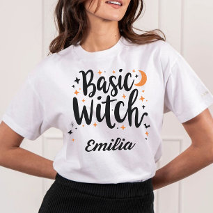 Tshirt d'Halloween sur mesure pour sorcière simple