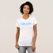 Tshirt du logo de l'enseignant Qkids (Devant entier)