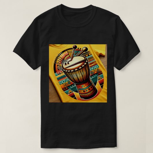 Tshirt en muziek (Design voorkant)