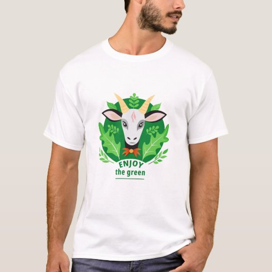 TSHIRT "ENJOY THE GREEN" (Devant)