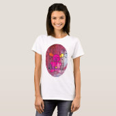 tshirt femme geisha space (Devant entier)