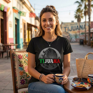 Tshirt Femme Tijuana Mexique