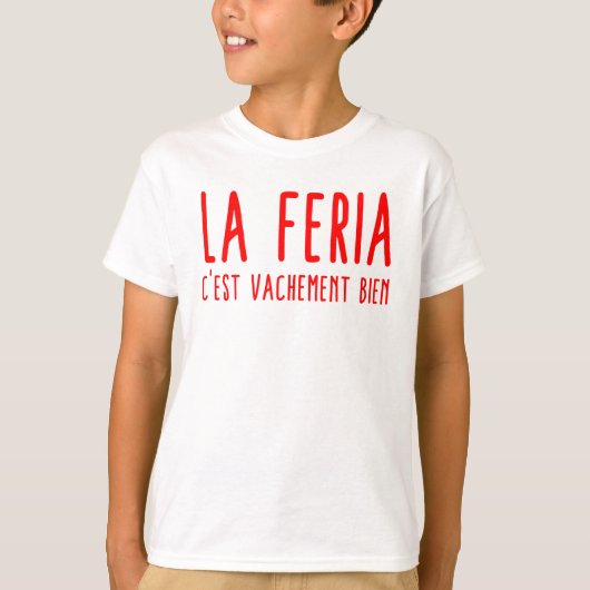 tshirt feria enfant bayonne (Devant)