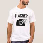 Tshirt Flasher Funny (Devant)