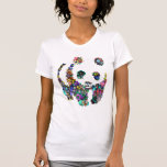 tshirt fleurs panda<br><div class="desc">panda flowers tshirt est un panda fait à partir d'un collage de fleurs tropicales. insolite unique mignonne et attrayant ce panda nature tshirt combine à la fois la faune et le monde de la flore. fait un grand cadeau de jour des terres pour les hommes et les femmes garçons et...</div>
