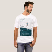 Tshirt funéraire léger personnalisé pour commémora (Devant entier)