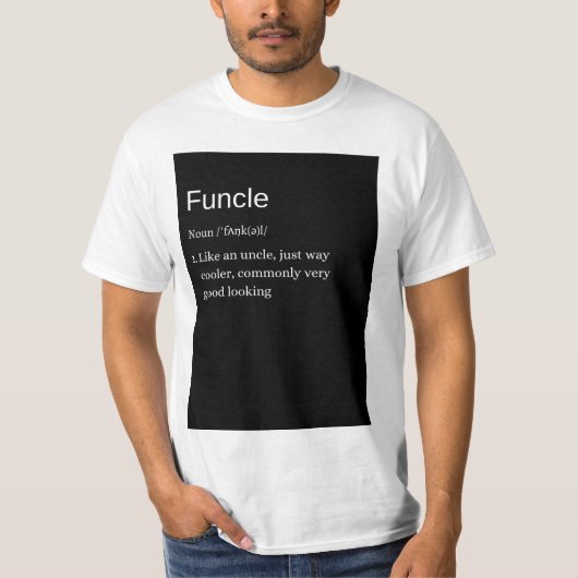 Tshirt funk - Tshirt amusant pour les oncles (Devant)