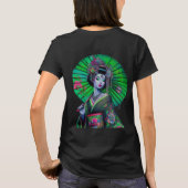 Tshirt Geisha pour femmes (Dos)
