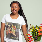 Tshirt graphique à fleurs Lei pour femmes