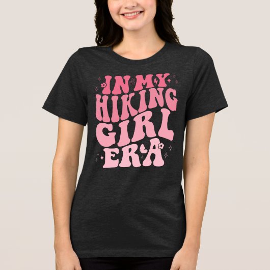 TShirt Graphique Rose Boho Randonnée Ère (Recto)