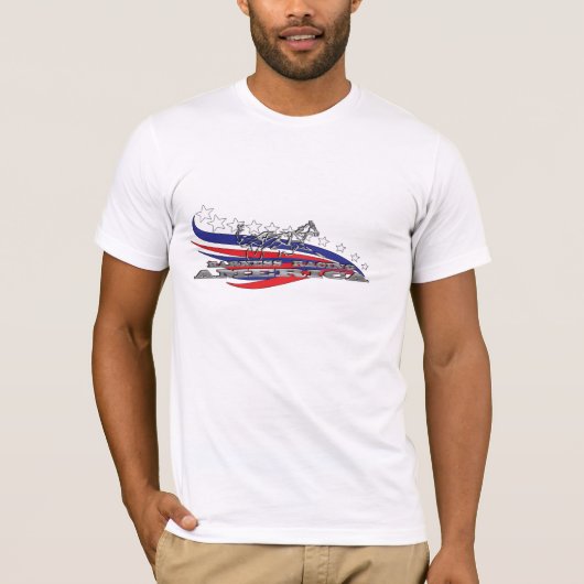 Tshirt Harness Racing America com (Devant)