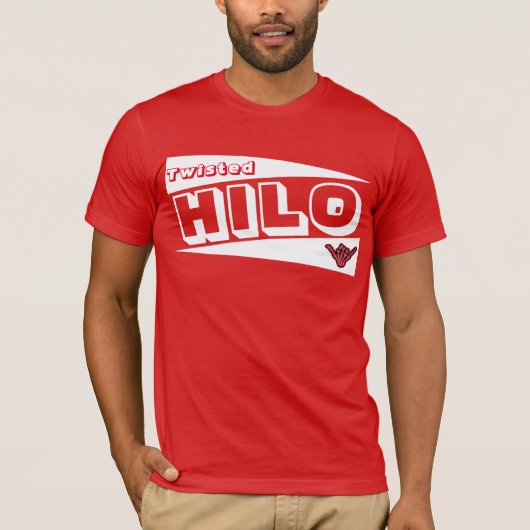Tshirt Hilo Shaka twité (Devant)