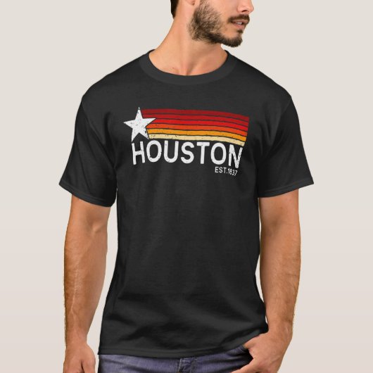 Tshirt Houston, Houston Pride Tee, Houston Texas (Devant)