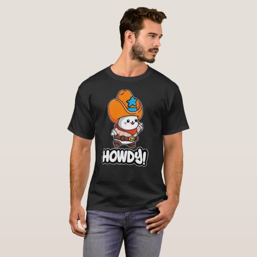 Tshirt "Howdy Partner" (Devant entier)