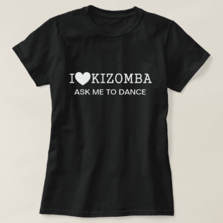 Tshirt « I Love Kizomba » p Femme