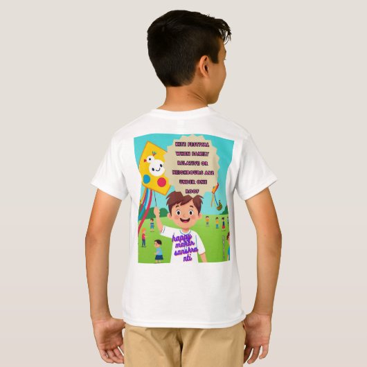 Tshirt Indian festivals (Dos entier)