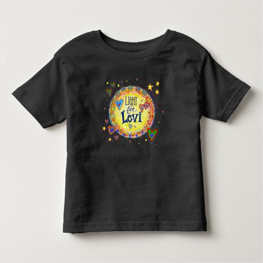Tshirt Inspirivity « Lumière pour Lévi » (Devant)