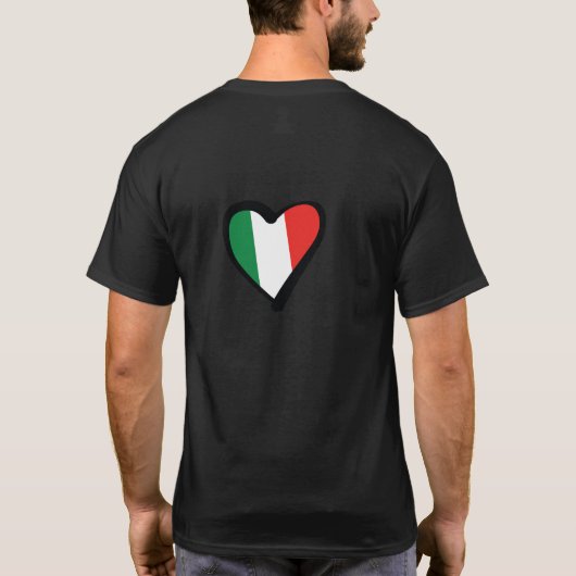 Tshirt italien Amore Mio (Dos)