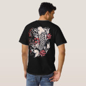 Tshirt japonais Koi Fish (Dos entier)