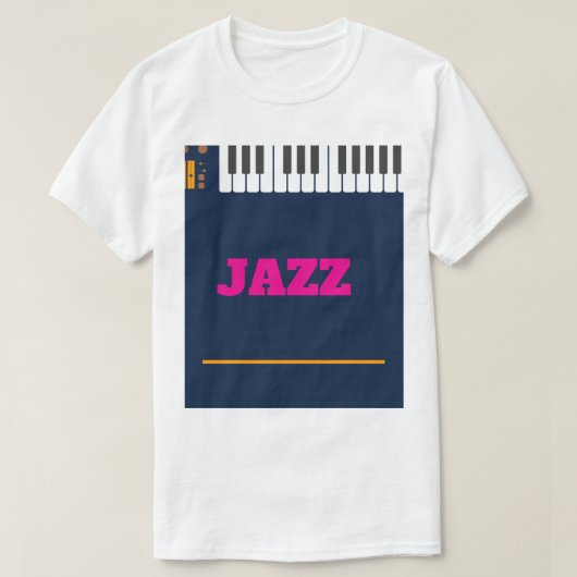 Tshirt jazz (Design devant)