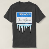 TShirt Joe Brrr Blue (Design devant)