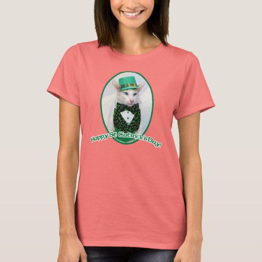 Tshirt Jour de la Saint Patrick de Skeezix McCat (Devant)