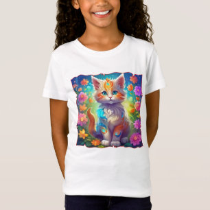 Tshirt Kutie Kat Whimsical Kitten