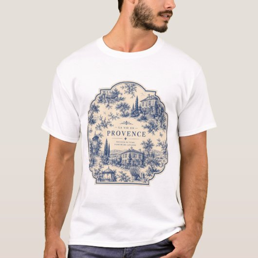 tshirt lavande de provence (Devant)