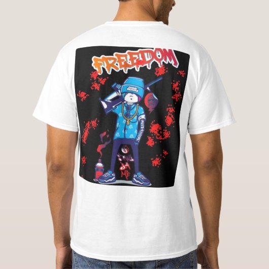 Tshirt "LIBERTÉ" (Dos)