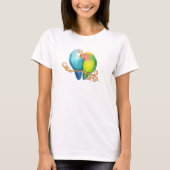 Tshirt Lovebirds coloré (Devant)
