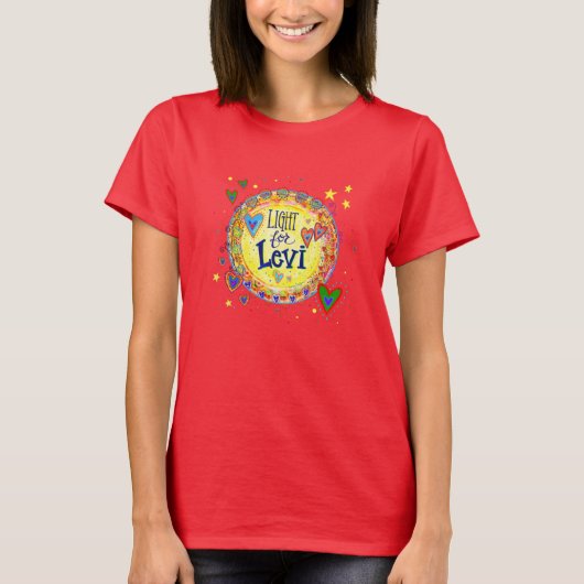 Tshirt "Lumière pour Lévi" d'inspirivity (Devant)