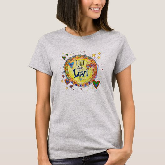Tshirt "Lumière pour Lévi" d'inspirivity (Devant)