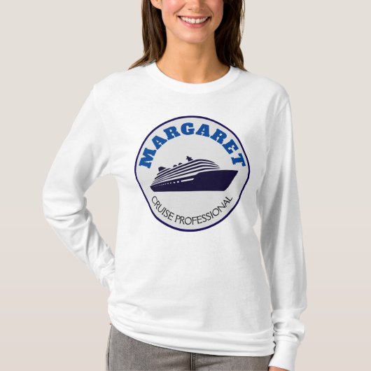 Tshirt manches longues professionnel de croisière (Devant)