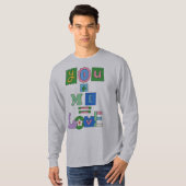tshirt manches longues valentine's day pour cadeau (Devant entier)