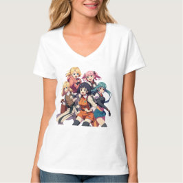 TShirt manga pop kunstliefhebbers anime grappig vo