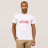 TSHIRT MANNEN ZOMBIE KUNST EN DESIGN (Voorkant volledig)