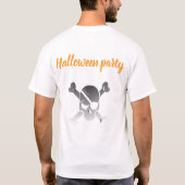 Tshirt men halloween party  (Dos)