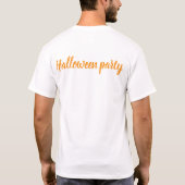 Tshirt men halloween party 2025 (Dos)