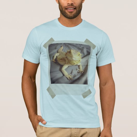 tshirt met baard (Voorkant)