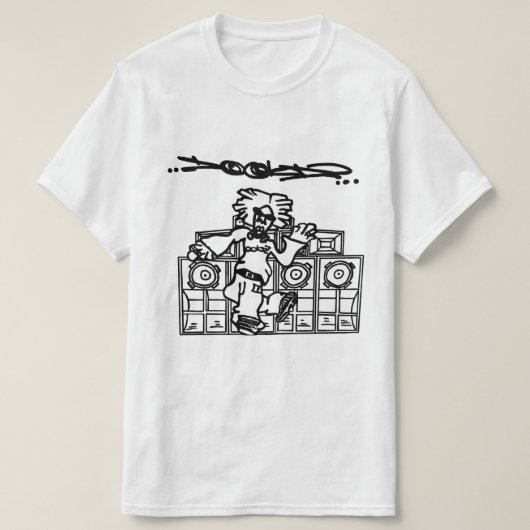 tshirt met vrije partij (Design voorkant)
