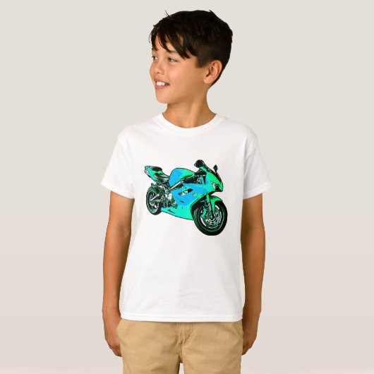 Tshirt moto (Devant entier)
