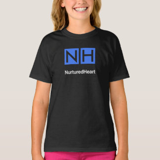 Tshirt noir NHI Kids avec logo