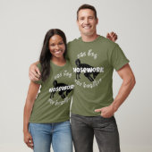 Tshirt Nosework Un chien Un seul gestionnaire_1 (Unisexe)