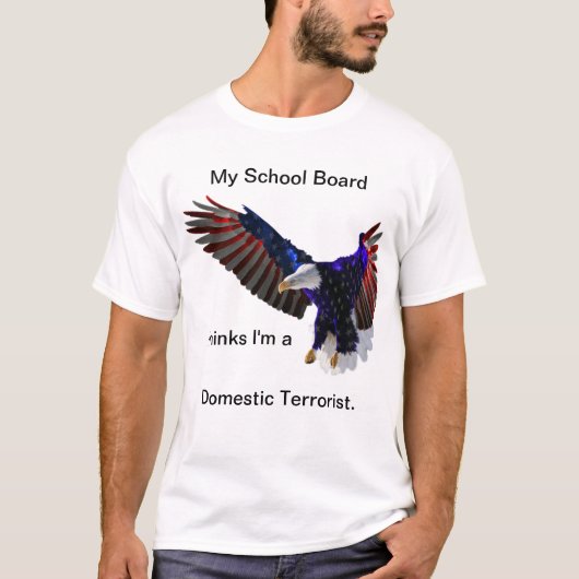 Tshirt parent patriotique (Devant)