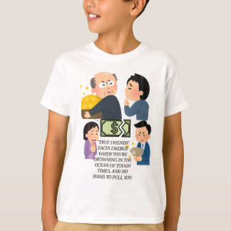 Tshirt , pas d'argent pas de relation,pas d'amis,r